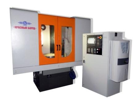 GRINDING MACHINE WITH ROUND ROTARY TABLE AND VERTICAL SPINDLE