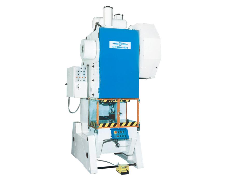 OPEN-SIDE CRANK  PRESSES NON-INCLINABLE ORSHA-800-40